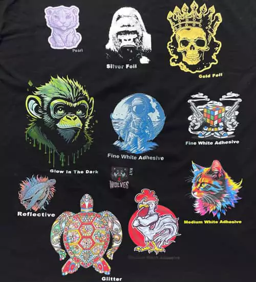 Free Sample Pack of DTF Transfers