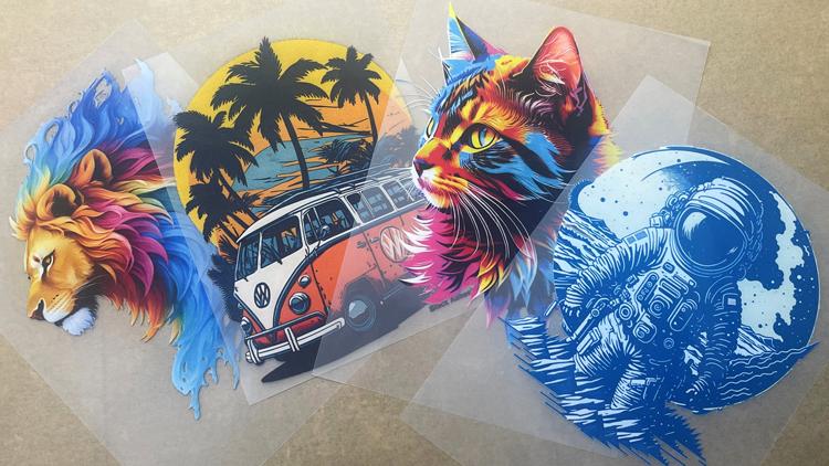 A range of the Transfers that we can print