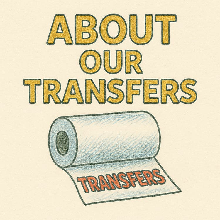 DTF Transfers Australia About Our Transfers