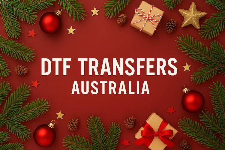 DTF Transfers Australia Christmas