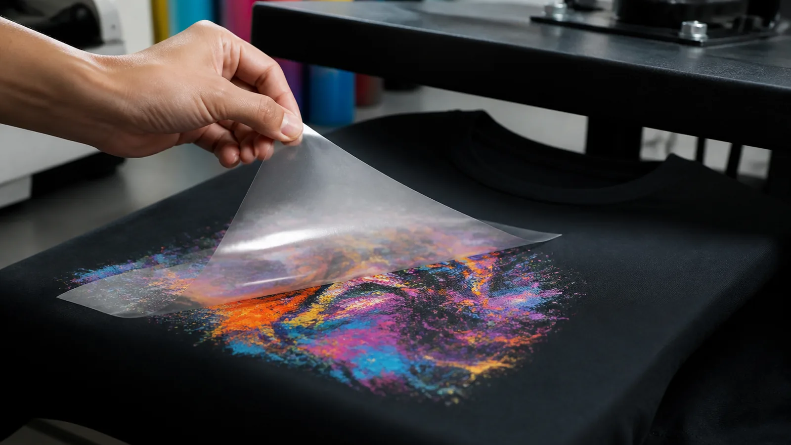 Hot Insta Peel — peel the film while warm